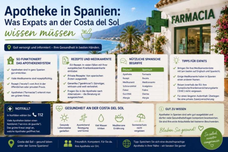 Apotheke in Spanien: Was Expats an der Costa del Sol wissen müssen