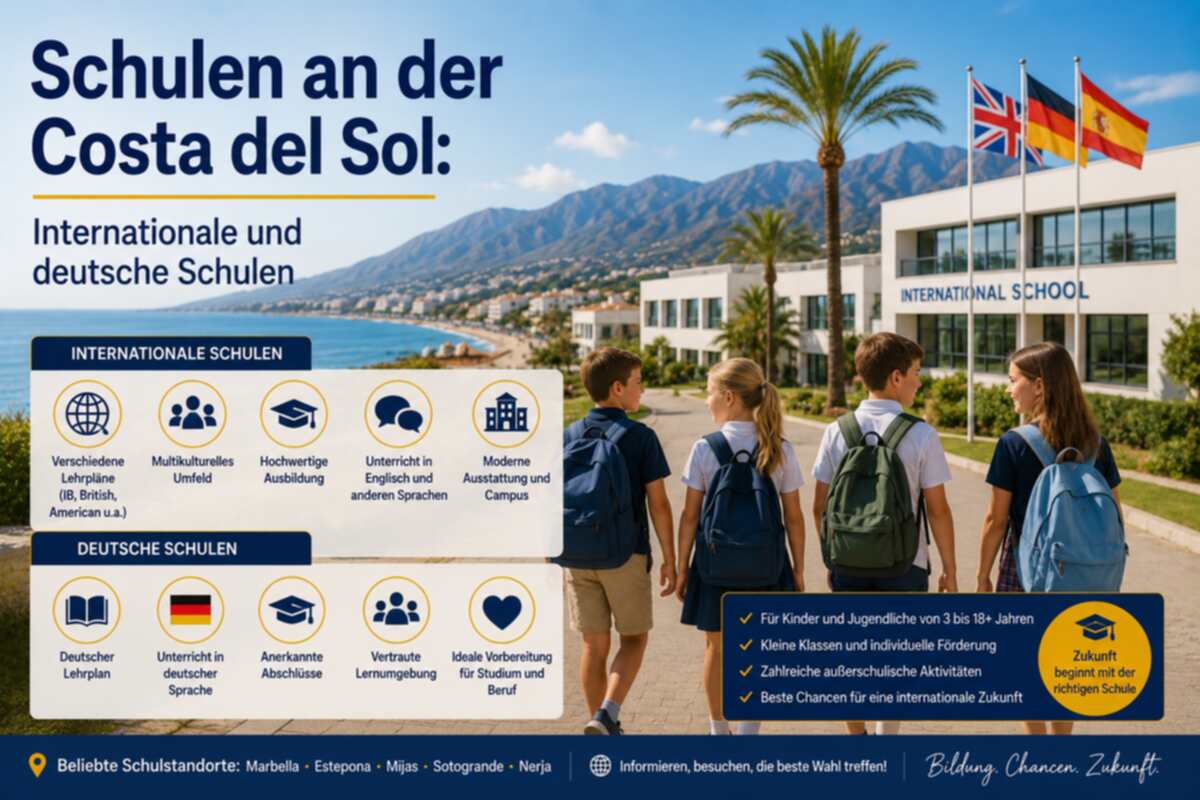 Schulen an der Costa del Sol: Internationale und deutsche Schulen