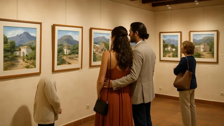 Ausstellung „Donde los Caminos llevan a la Sierra“ im Centro Cultural Cortijo Miraflores
