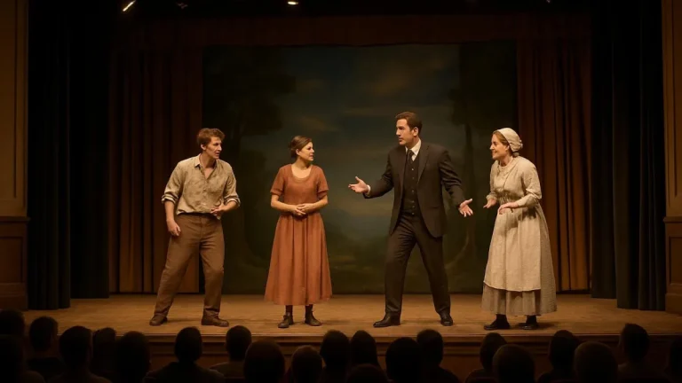 Theateraufführung „A por todas“ im Auditorio José Pernía Calderón
