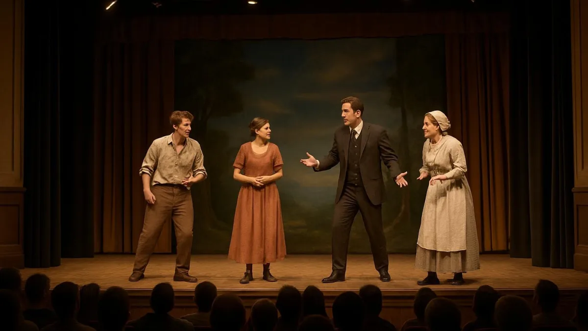 Theateraufführung „A por todas“ im Auditorio José Pernía Calderón