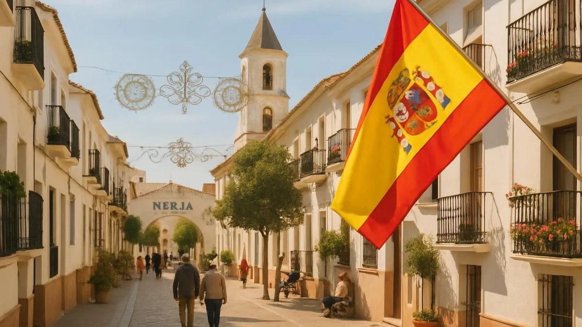 Feiertag zum Tag der Spanischen Verfassung am 7. Dezember in Nerja