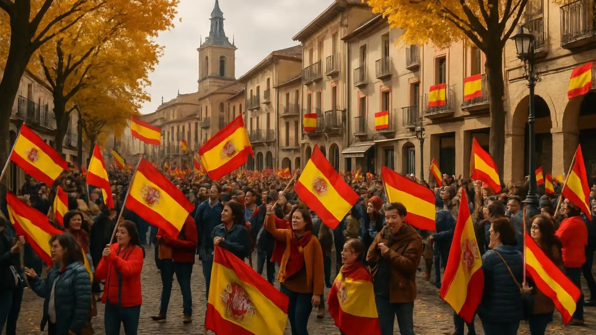 Nationalfeiertag Spaniens am 12. Oktober in Torrox
