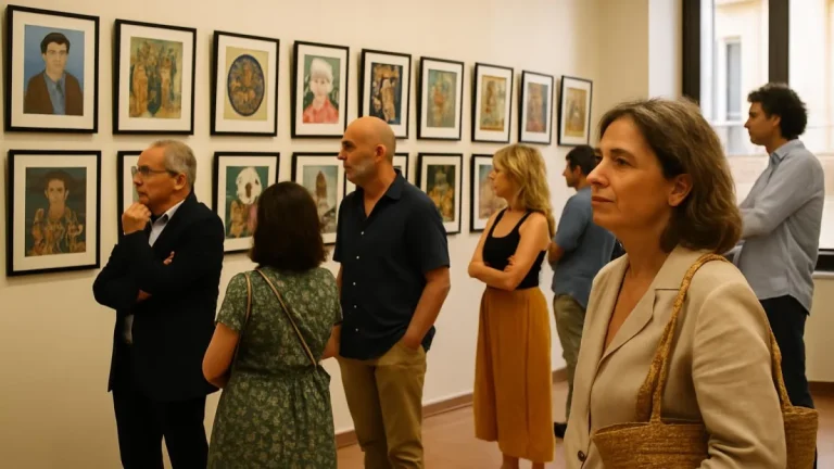 Ausstellung von Juanjo Fuentes in den Salas Mingorance in Málaga