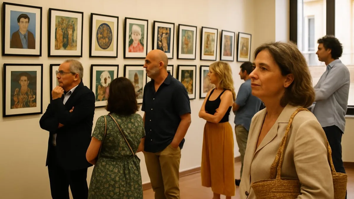 Ausstellung von Juanjo Fuentes in den Salas Mingorance in Málaga