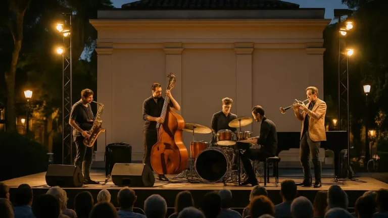 QUINTETO XXI. Jazz-Konzert im Recinto Eduardo Ocón
