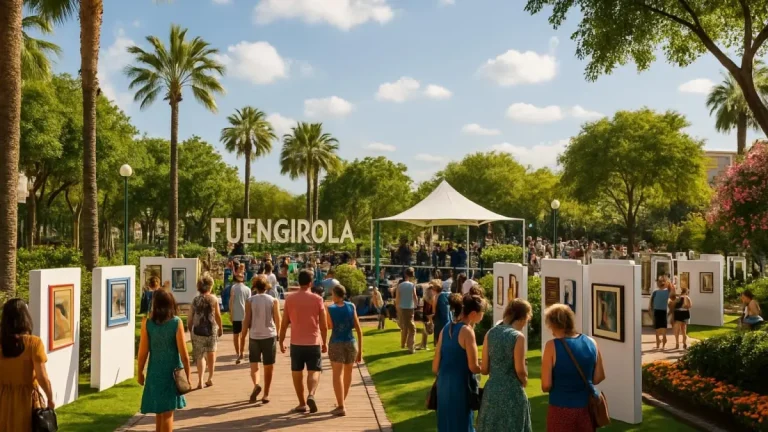 Kulturelles Programm im Parque de España in Fuengirola im August 2026