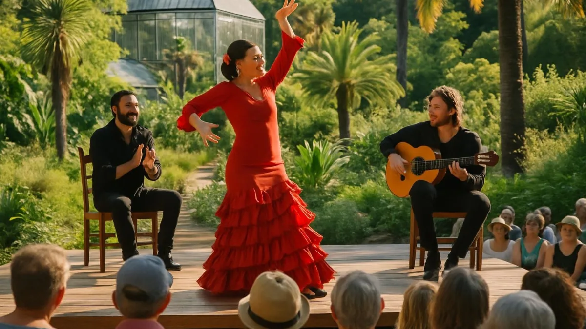 Flamenco-Vorstellung „Raíces y Herencia“ im Orquidario de Estepona