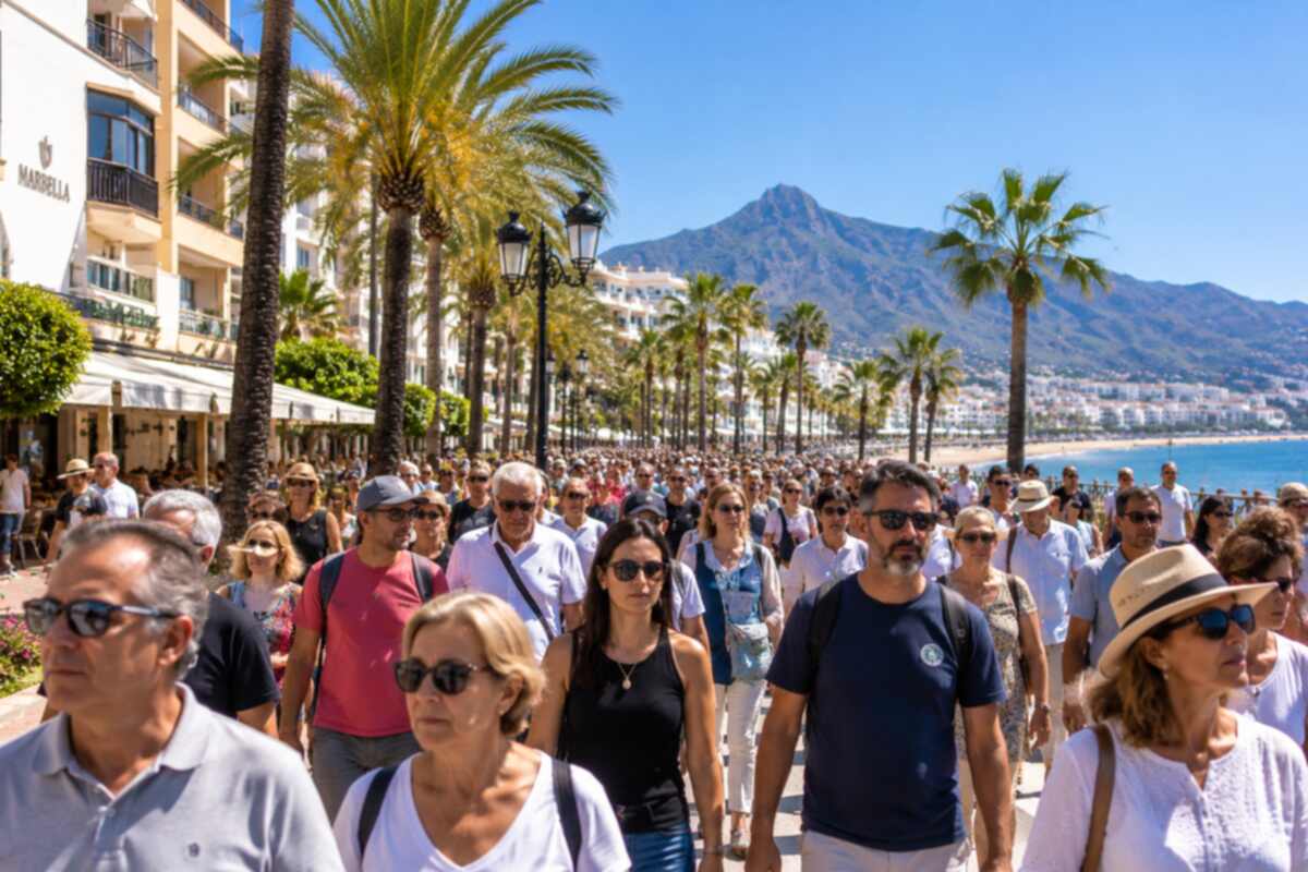 Málaga demonstriert für humanitäre Hilfe und gegen Rassismus wegen Ceuta-Krise