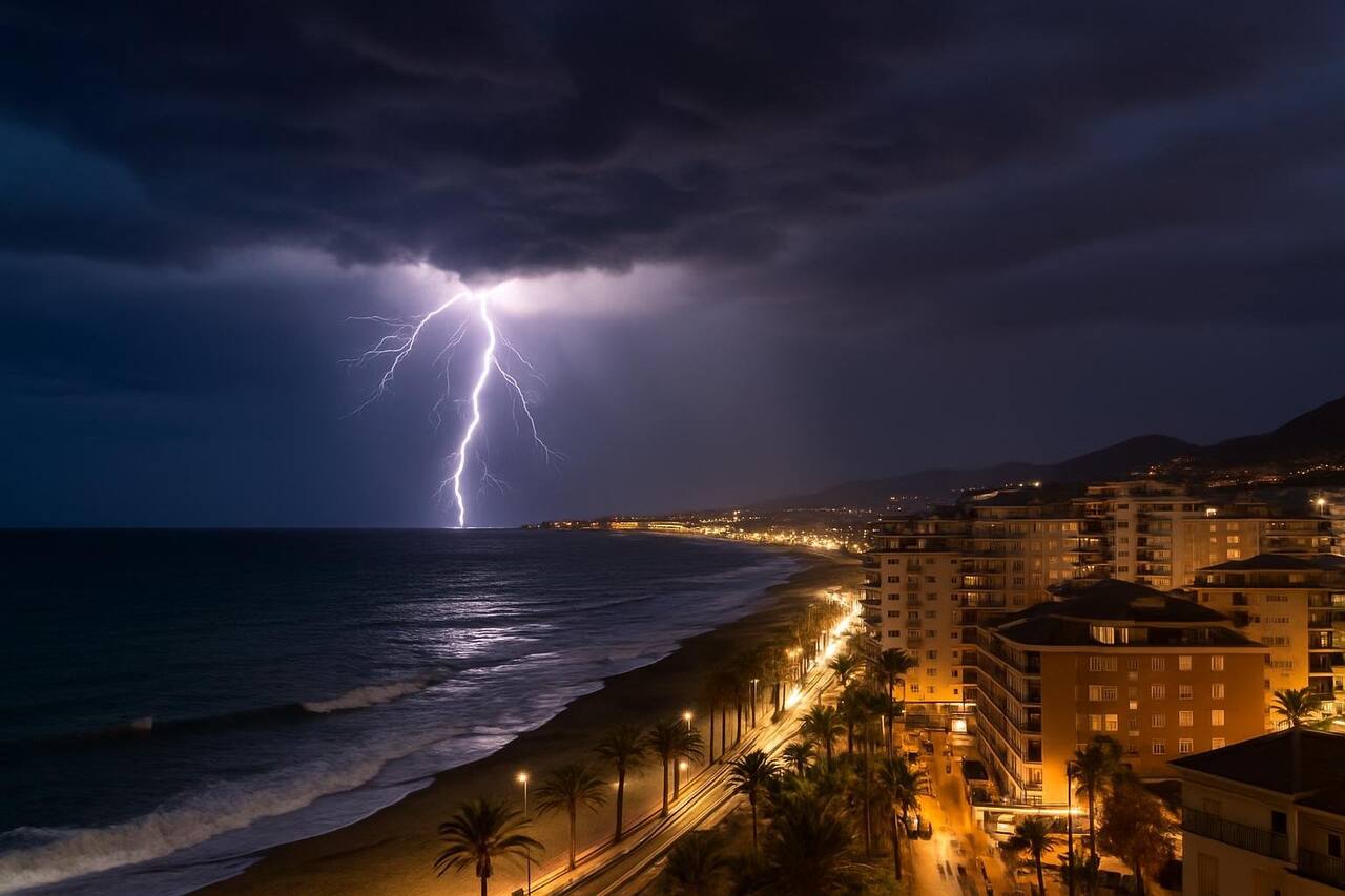Heftige Gewitter mit Starkregen und Hagel treffen Spanien am Wochenende