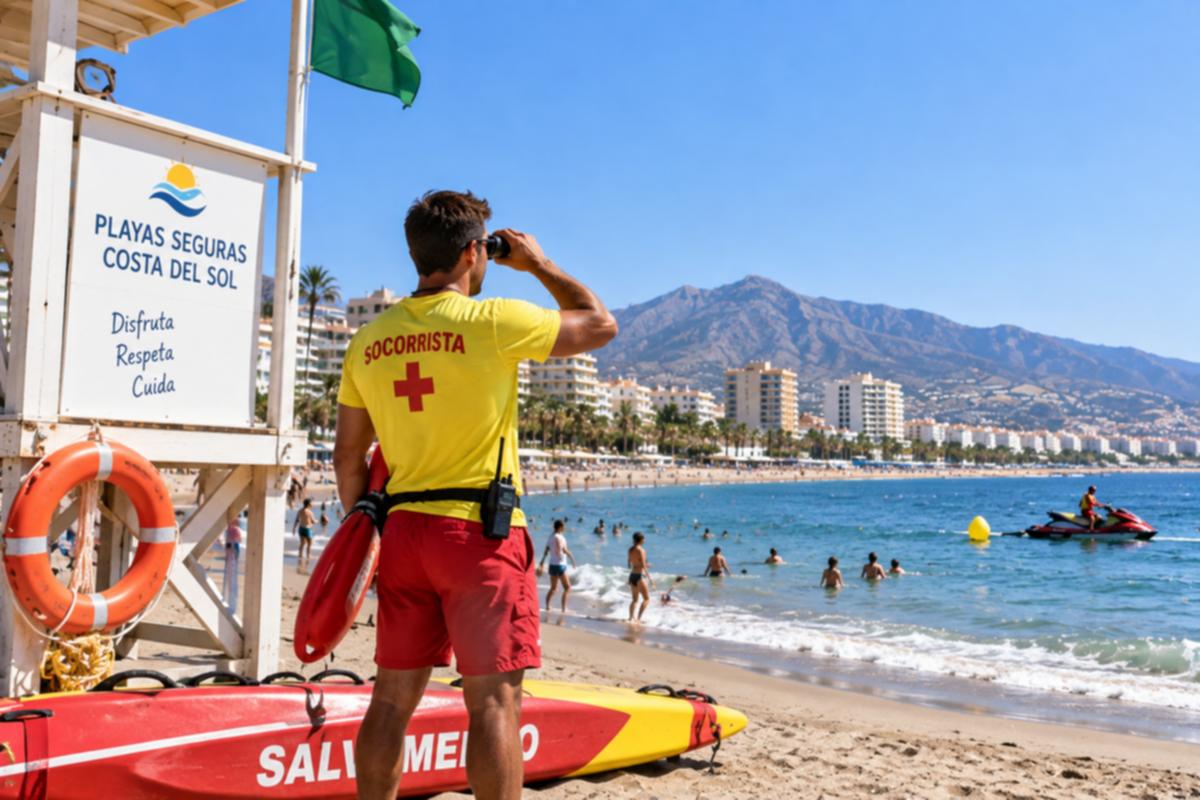 Marbellas Rettungsschwimmer meistern Sommer 2026 mit über 5.800 Einsätzen