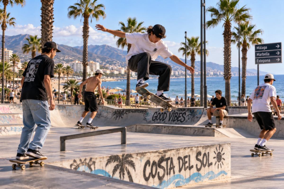 Torremolinos eröffnet neue Skate Plaza für urbane Sportarten
