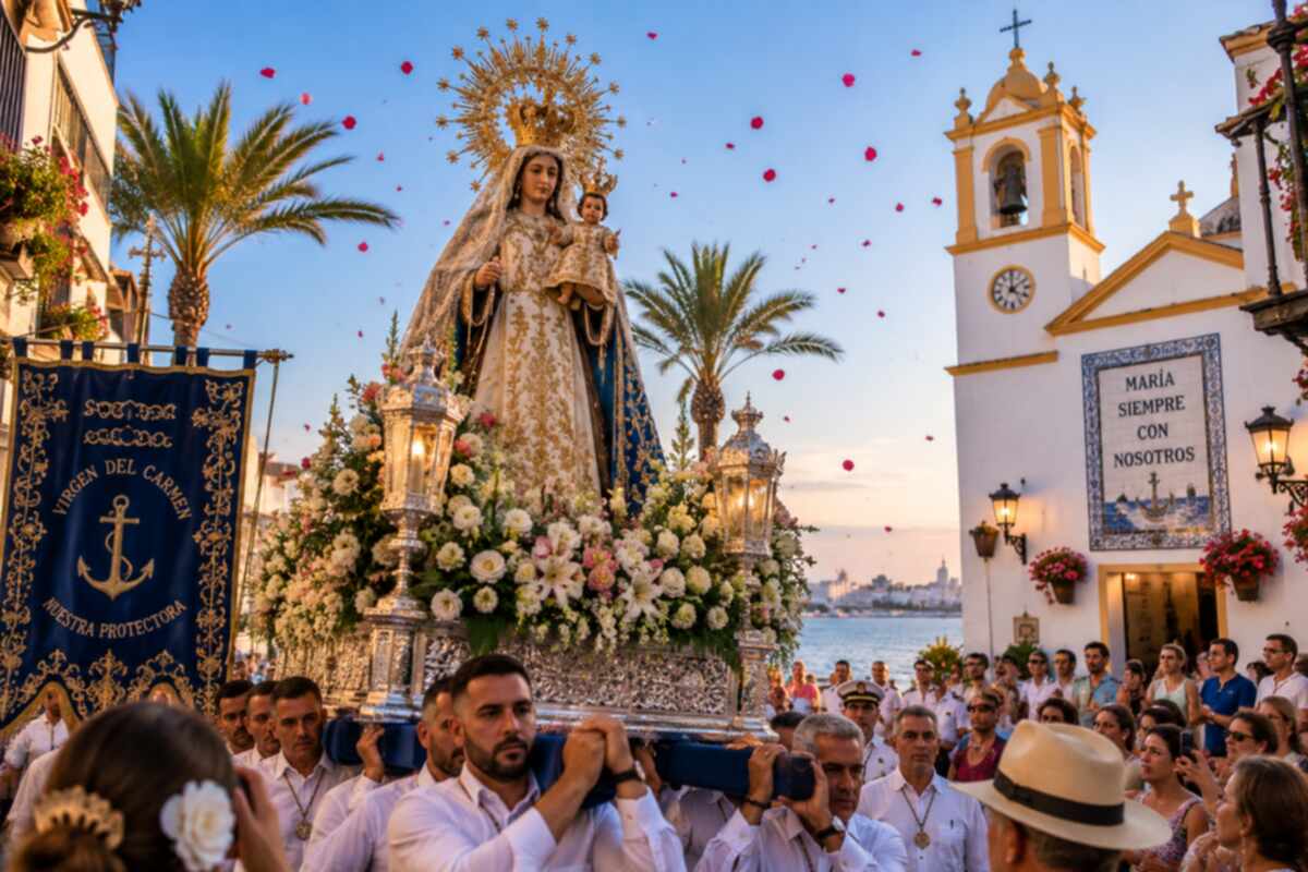 Mijas begeht den großen Tag der Virgen de la Peña mit Prozession und Festprogramm