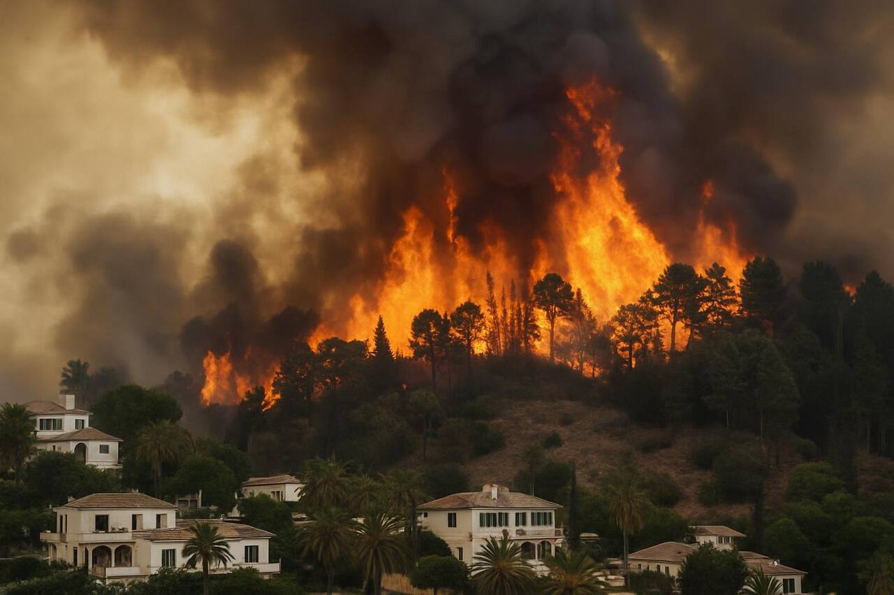 Waldbrand bei Estepona breitet sich aus – Fenster schließen und Vorsicht walten lassen